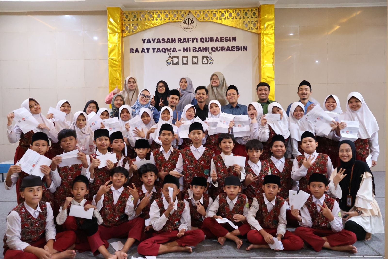 Siswa sedang belajar